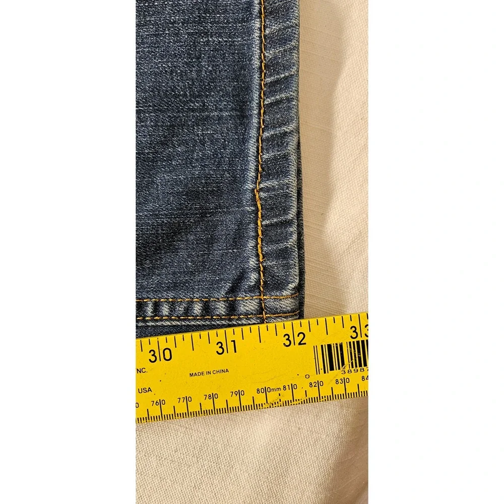 Levis 527 Slim Bootcut Mens Jeans 38x32 Medium Wash Denim 05527-0489